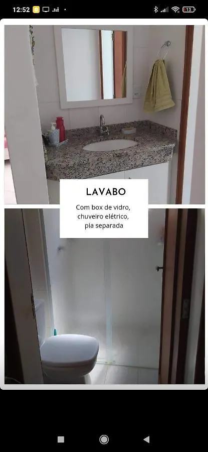 Apartmán Porto Cachoeira Florianópolis Brazílie